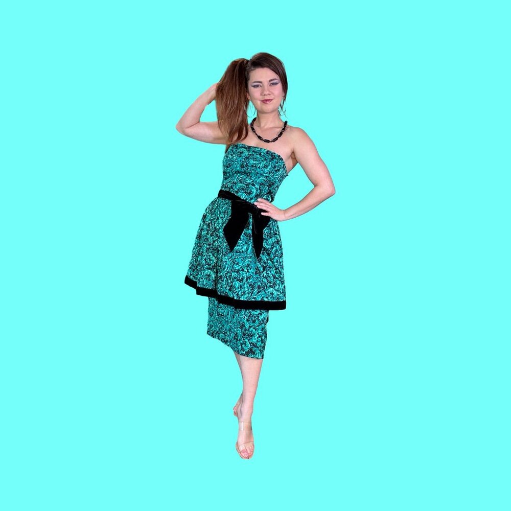 Vintage Maggy Boutique by James Daugherty 80's Dress - Picture 2 of 9